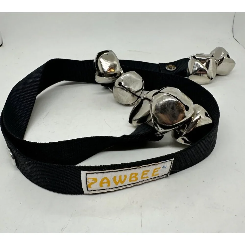 Pawbee Dog Doorbell Strap Metal Bells Potty Training Bathroom Alert